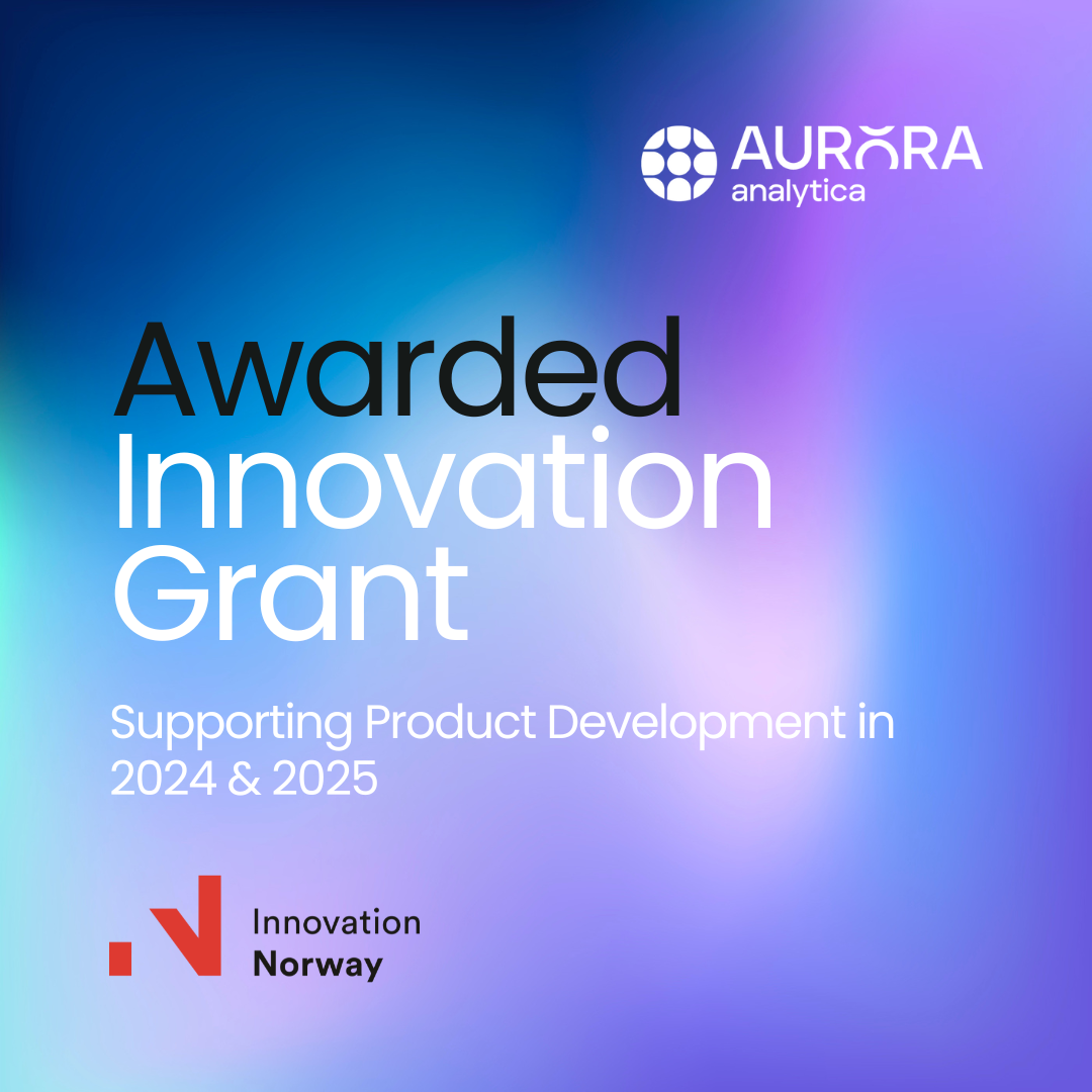 Aurora Analytica awarded Innovation Grant from Innovation Norway, supporting product development in 2024 and 2025